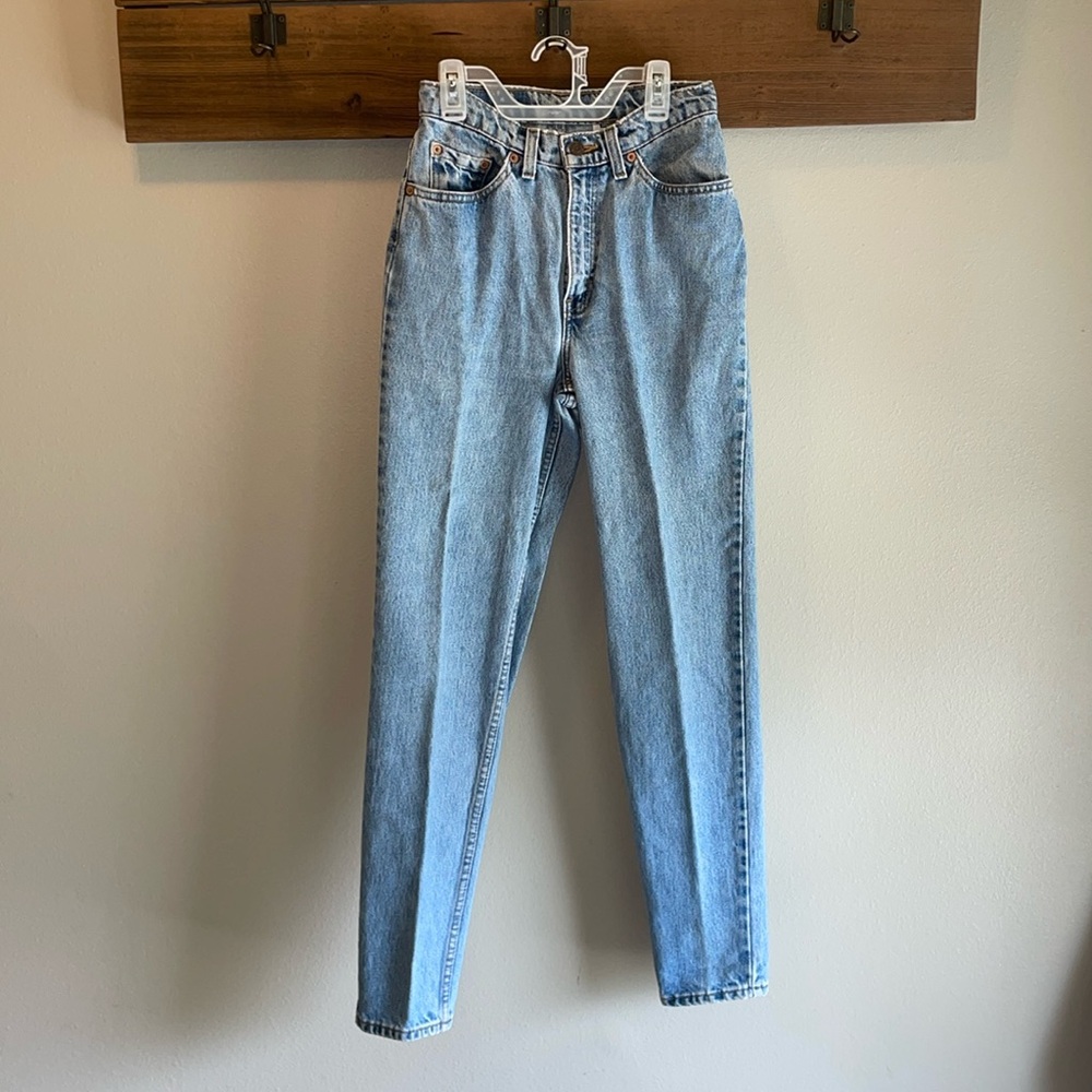 Vintage 1992 LEVIS 512 Blank Red Tag